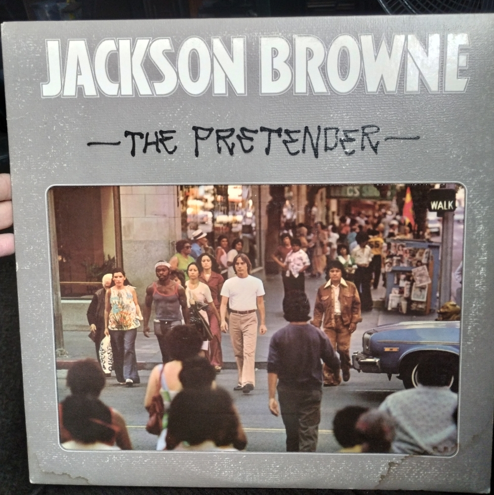 Jackson Brown Vinyl Record-Prenten